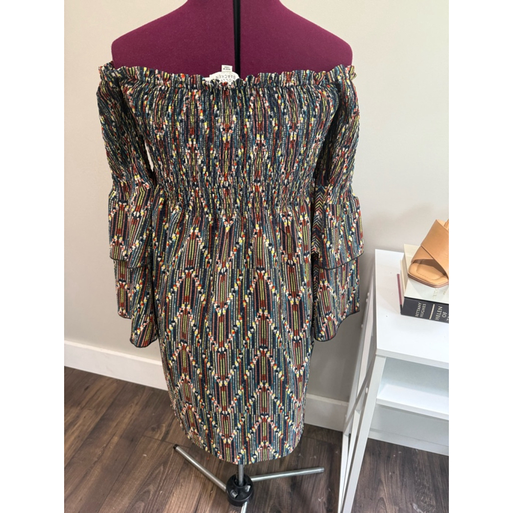 Molly Bracken Cold Shoulder Dress XS - Picture 2 of 4
